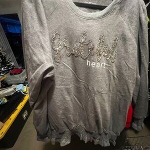 Lane Bryant Charcoal Sweatshirt